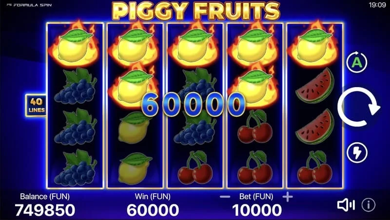 Piggy Fruits - kemenangan besar dari Piggy Feature dengan Wild acak